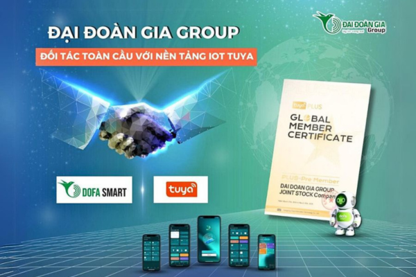 DOFA SMART chính thức trở thành đối tác toàn cầu của nền tảng IOT Tuya Smart
