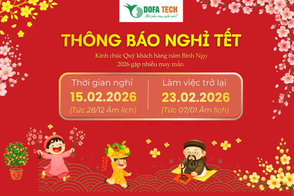 Thông báo lịch nghỉ Tết nguyên đán 2026