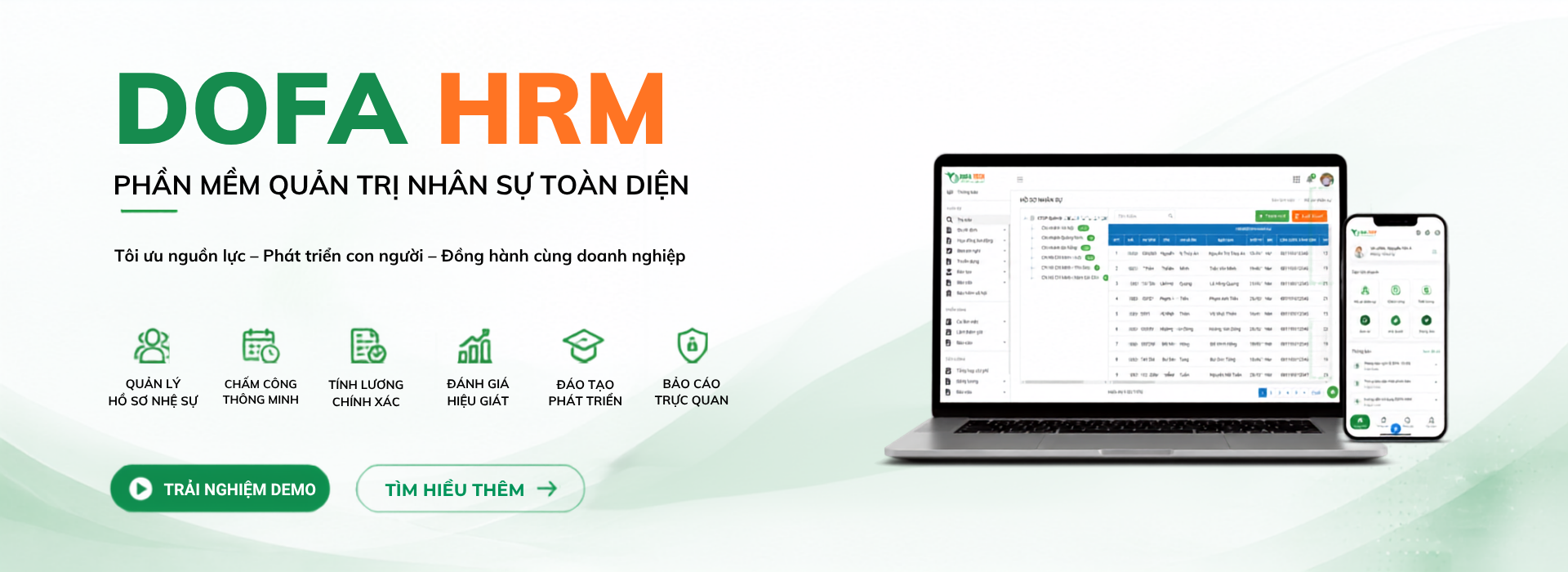 Phần mềm DOFA HRM